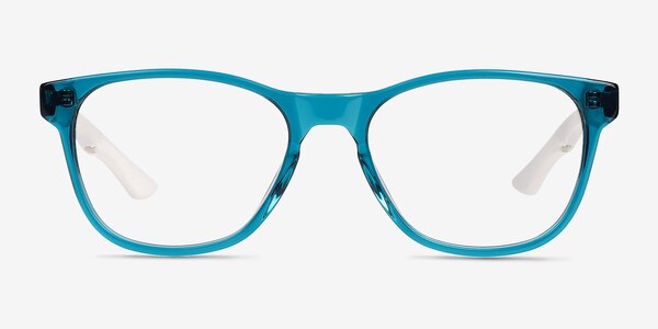 Fortitude Crystal Blue Green Acétate Montures de lunettes de vue