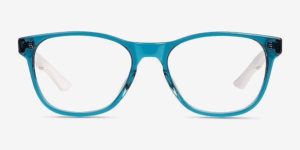 Fortitude Crystal Blue Green Acetate Eyeglass Frames