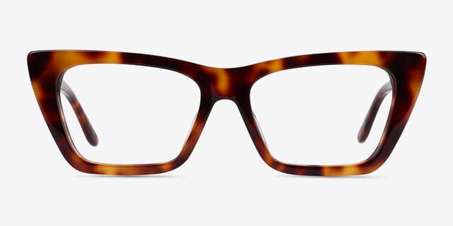 Celia Tortoise AcetateEyeglass Frames from EyeBuyDirect, Front View