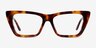 Celia Tortoise AcetateEyeglass Frames from EyeBuyDirect, Front View