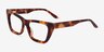Celia Tortoise AcetateEyeglass Frames from EyeBuyDirect, Angle View