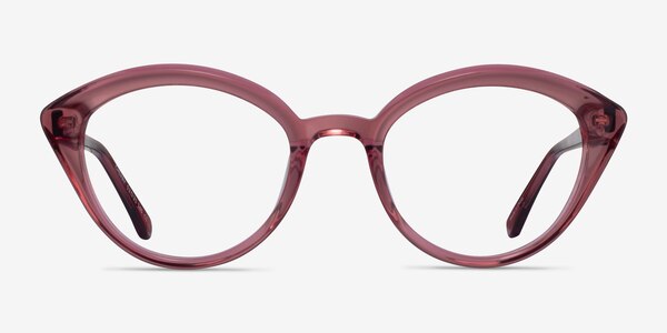 Cherry Crystal Pink Acétate Montures de lunettes de vue