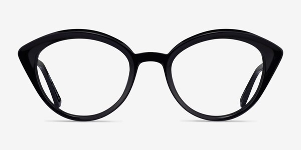 Cherry Black Acetate Eyeglass Frames