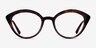 Cherry Shiny Tortoise AcetateEyeglass Frames from EyeBuyDirect, Front View