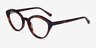 Cherry Shiny Tortoise AcetateEyeglass Frames from EyeBuyDirect, Angle View