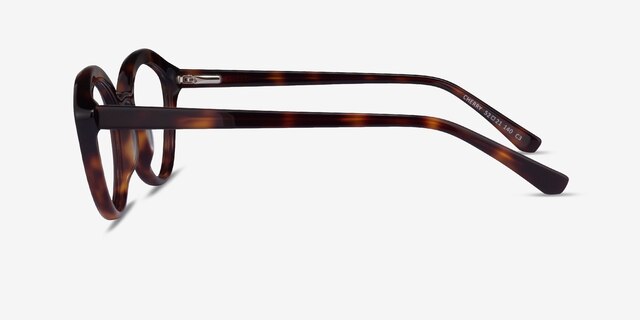 Cherry Shiny Tortoise AcetateEyeglass Frames from EyeBuyDirect, Side View