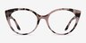 Leilani Pink Tortoise AcetateEyeglass Frames from EyeBuyDirect, Front View