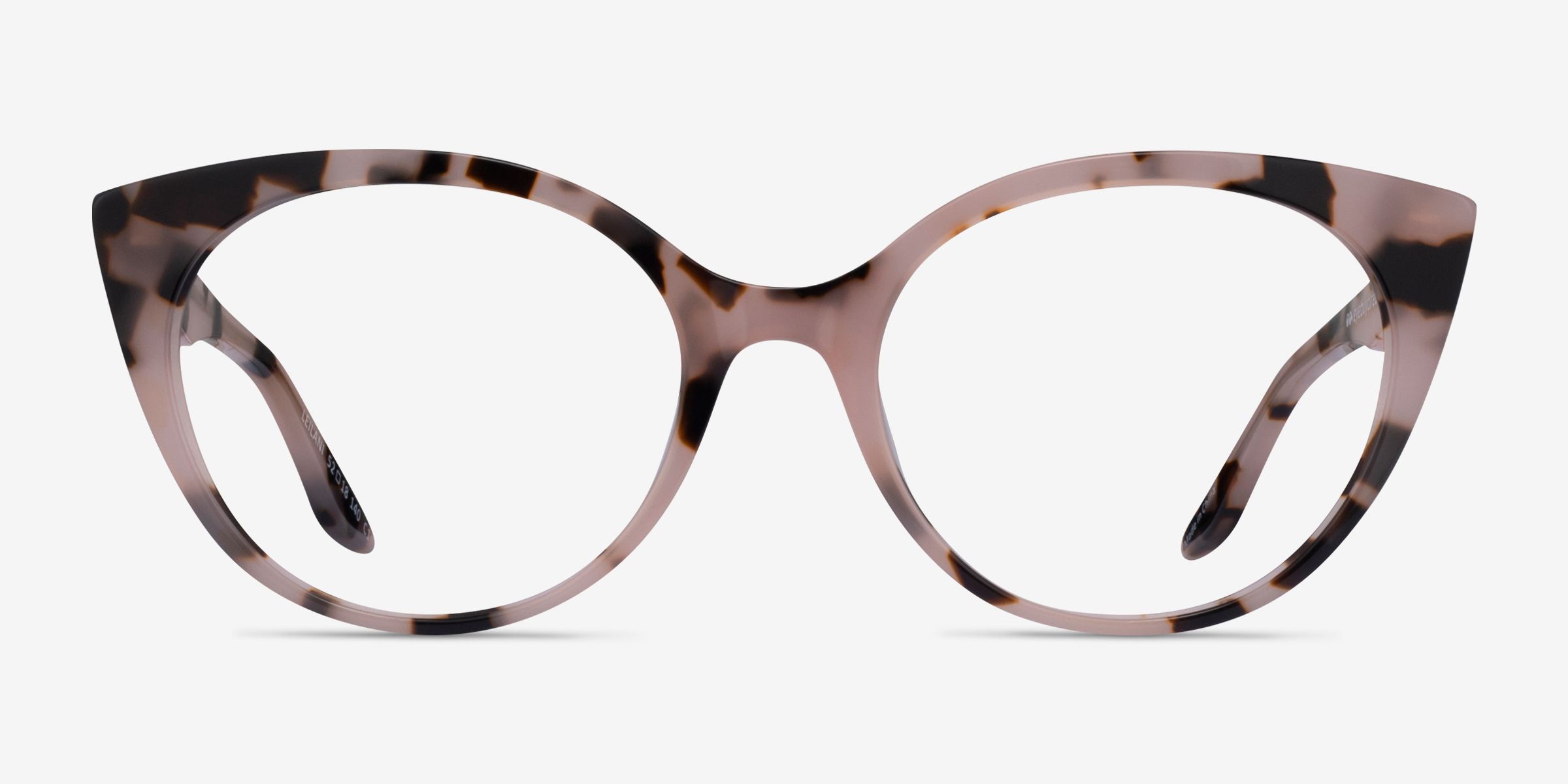 Leilani Cat Eye Pink Tortoise Glasses for Women | Eyebuydirect