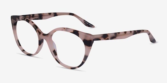 Leilani Pink Tortoise AcetateEyeglass Frames from EyeBuyDirect, Angle View