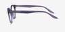 Leilani Clear Purple AcetateEyeglass Frames from EyeBuyDirect, Side View