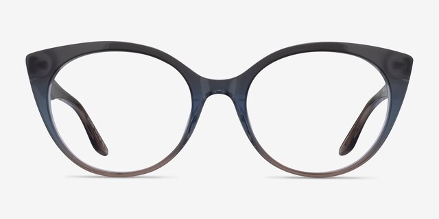Leilani Gray Nude Gradient AcetateEyeglass Frames from EyeBuyDirect, Front View