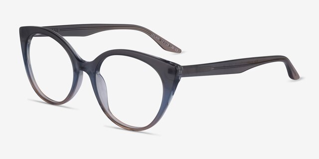 Leilani Gray Nude Gradient AcetateEyeglass Frames from EyeBuyDirect, Angle View