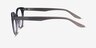 Leilani Gray Nude Gradient AcetateEyeglass Frames from EyeBuyDirect, Side View