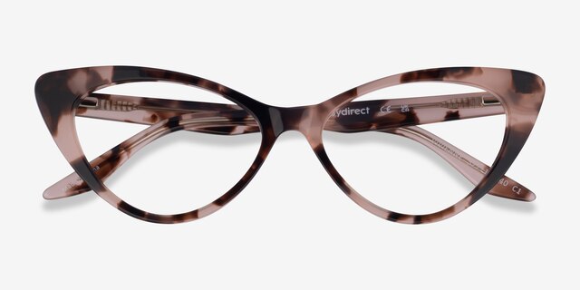 Vivienne Tortoise AcetateEyeglass Frames from EyeBuyDirect, Closed View