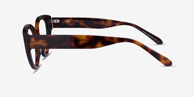 Lexie Shiny Tortoise AcetateEyeglass Frames from EyeBuyDirect, Side View