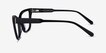 Danielle Black AcetateEyeglass Frames from EyeBuyDirect, Side View
