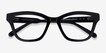 Danielle Black AcetateEyeglass Frames from EyeBuyDirect, Closed View