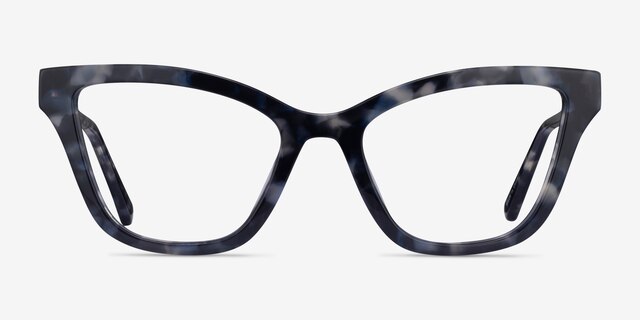Danielle Gray Tortoise AcetateEyeglass Frames from EyeBuyDirect, Front View