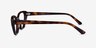 Angelina Tortoise AcetateEyeglass Frames from EyeBuyDirect, Side View