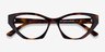 Angelina Tortoise AcetateEyeglass Frames from EyeBuyDirect, Closed View