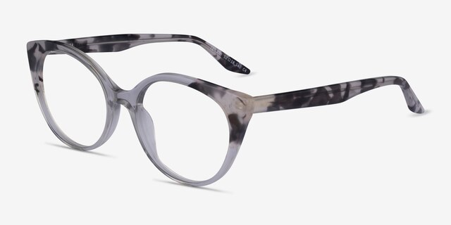 Leilani Ivory Tortoise Clear AcetateEyeglass Frames from EyeBuyDirect, Angle View