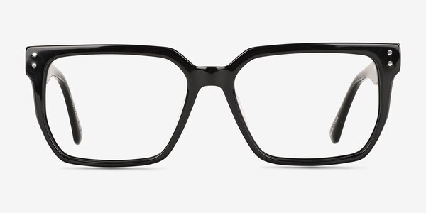 Briggs Noir Acétate Montures de lunettes de vue