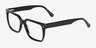 Briggs Black AcetateEyeglass Frames from EyeBuyDirect, Angle View