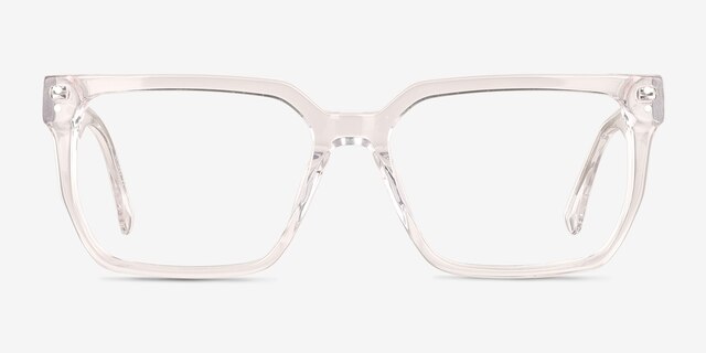 Briggs Clear AcetateEyeglass Frames from EyeBuyDirect, Front View