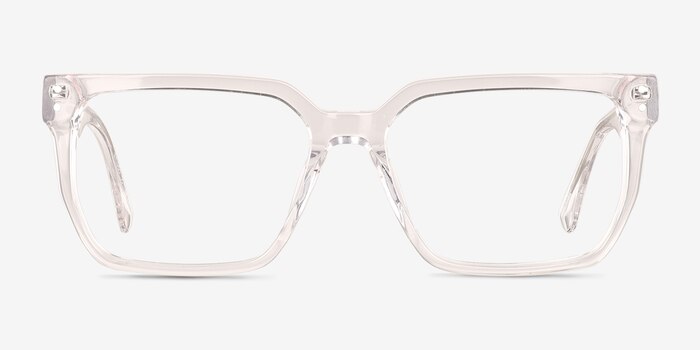Briggs Clear Acetate Eyeglass Frames from EyeBuyDirect