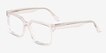 Briggs Clear AcetateEyeglass Frames from EyeBuyDirect, Angle View