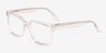 Briggs Clear AcetateEyeglass Frames from EyeBuyDirect, Angle View