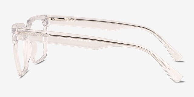 Briggs Clear AcetateEyeglass Frames from EyeBuyDirect, Side View