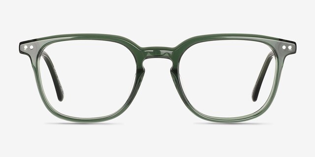 Wesley Green AcetateEyeglass Frames from EyeBuyDirect, Front View
