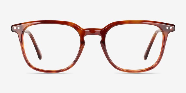 Wesley Tortoise AcetateEyeglass Frames from EyeBuyDirect, Front View