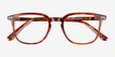 Wesley Tortoise AcetateEyeglass Frames from EyeBuyDirect, Closed View