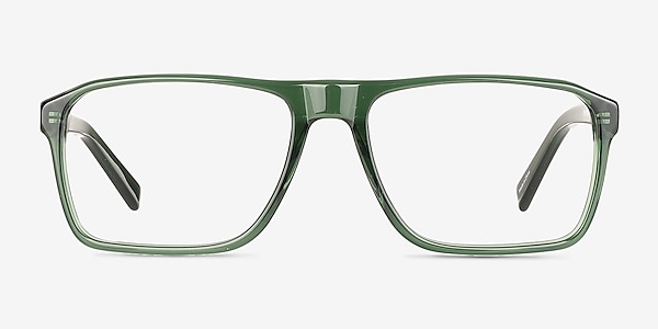 Barnett Crystal Green   Acetate Eyeglass Frames
