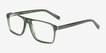 Barnett Crystal Green AcetateEyeglass Frames from EyeBuyDirect, Angle View