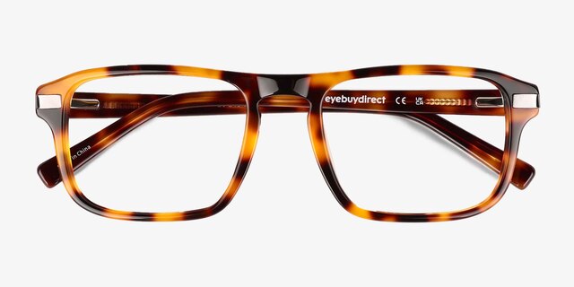 Kiel Tortoise AcetateEyeglass Frames from EyeBuyDirect, Closed View