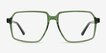 Mix Crystal Green AcetateEyeglass Frames from EyeBuyDirect, Front View