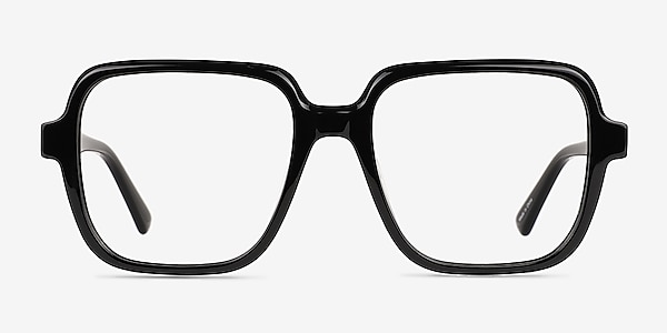 Saturday Black Acetate Eyeglass Frames