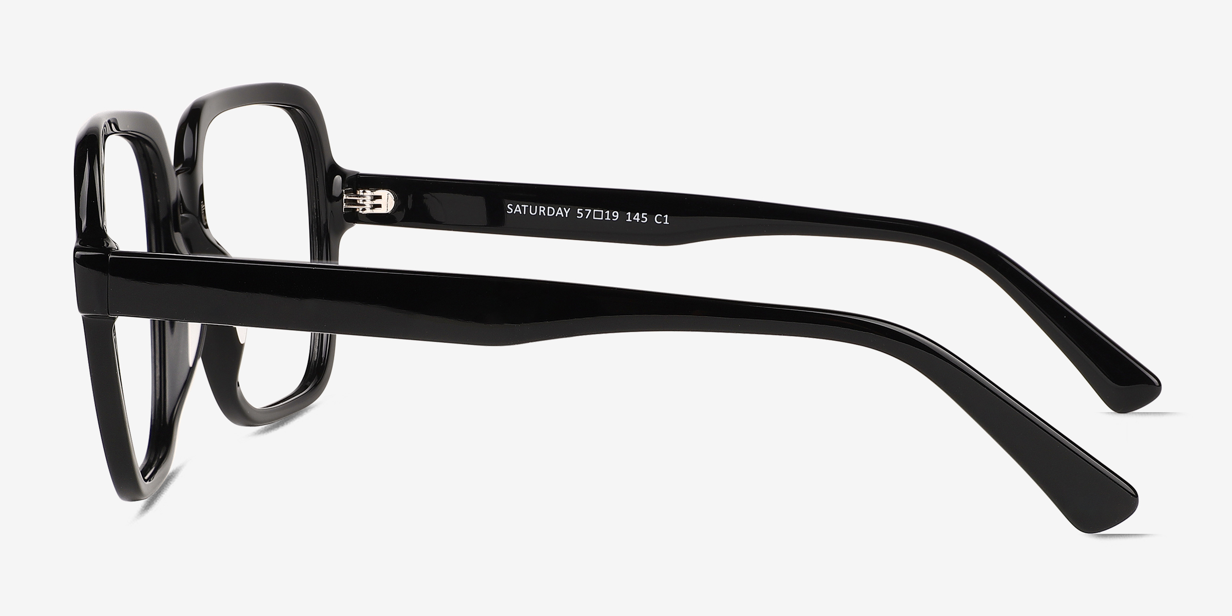 Saturday Square Black Full Rim Eyeglasses Eyebuydirect