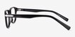 Harbor Black AcetateEyeglass Frames from EyeBuyDirect, Side View