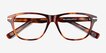 Harbor Tortoise AcetateEyeglass Frames from EyeBuyDirect, Closed View