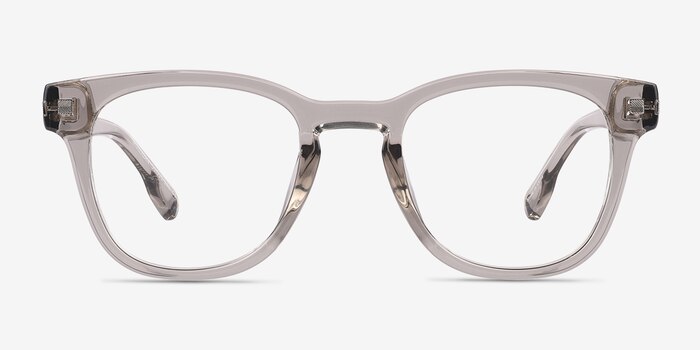 Mulligan Crystal Gray Plastic Eyeglass Frames from EyeBuyDirect