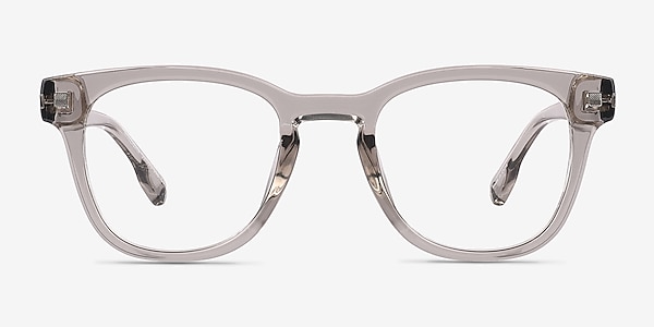 Mulligan Crystal Gray Plastic Eyeglass Frames