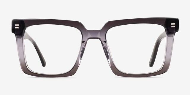 Vineyard Gradient Smoke AcetateEyeglass Frames from EyeBuyDirect, Front View