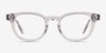 Pique Smoke AcetateEyeglass Frames from EyeBuyDirect, Front View