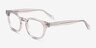 Pique Smoke AcetateEyeglass Frames from EyeBuyDirect, Angle View