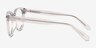 Pique Smoke AcetateEyeglass Frames from EyeBuyDirect, Side View