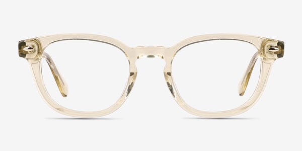 Pique Yellow Acetate Eyeglass Frames